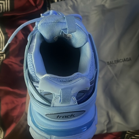 Balenciaga BB track runners, color blue, size 8.5 - Picture 4 of 5